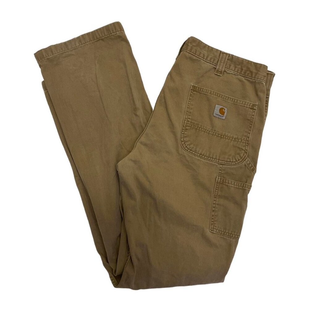 Tan Carhartt Carpenter Pants